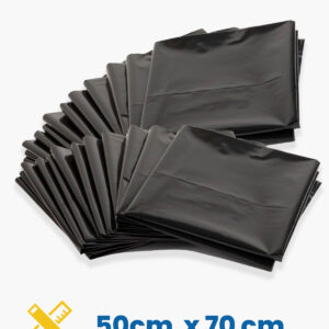 Bolsas de Plástico de diferentes tamaños Color Negra