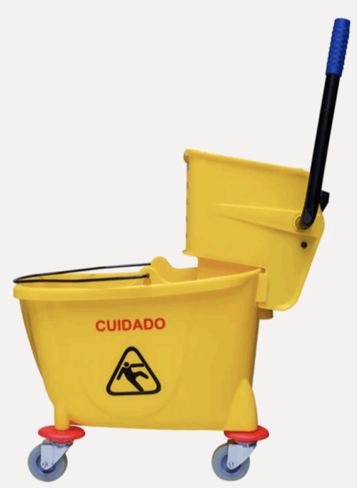 Cubeta con Exprimidor de 32 litros