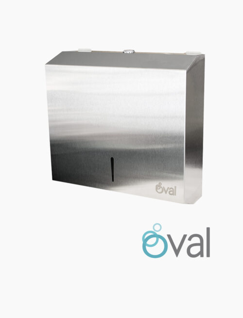 Despachador Interdoblada INOX Oval