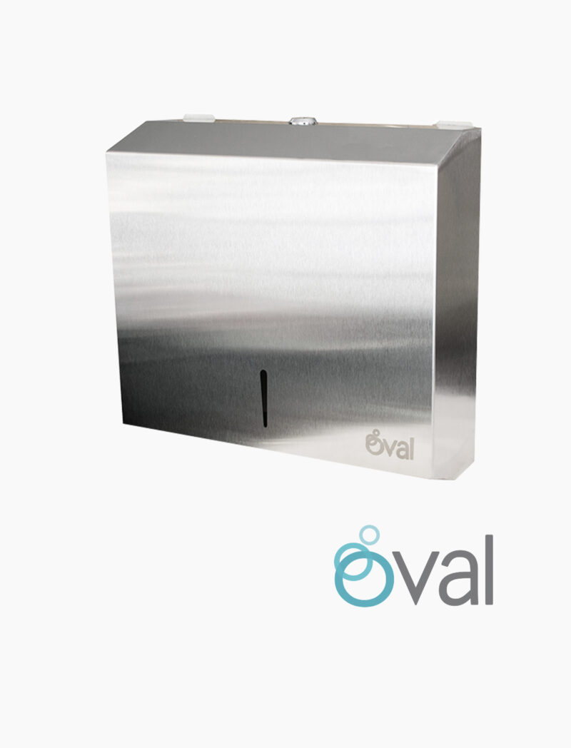 Despachador Interdoblada INOX Oval