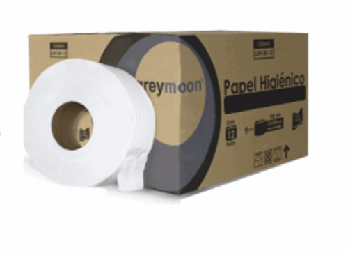 Papel Higiénico Greymoon Jumbo 400mts