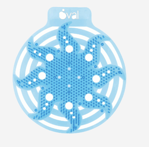 Tapete Oval para Mingitorio Antisalpicadura